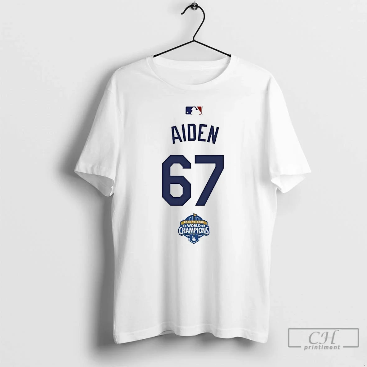 Classic Aiden 67 Back To Champs World Champions - Adult & Kids T-Shirts, Sweatshirts & Hoodies apparel design preview 1