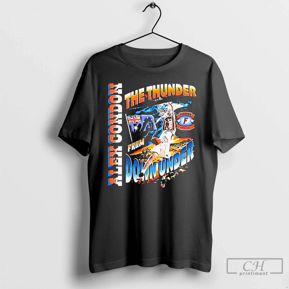 Classic Alex Condon Thunder From Down Under Florida - Adult & Kids T-Shirts, Sweatshirts & Hoodies apparel design preview 1