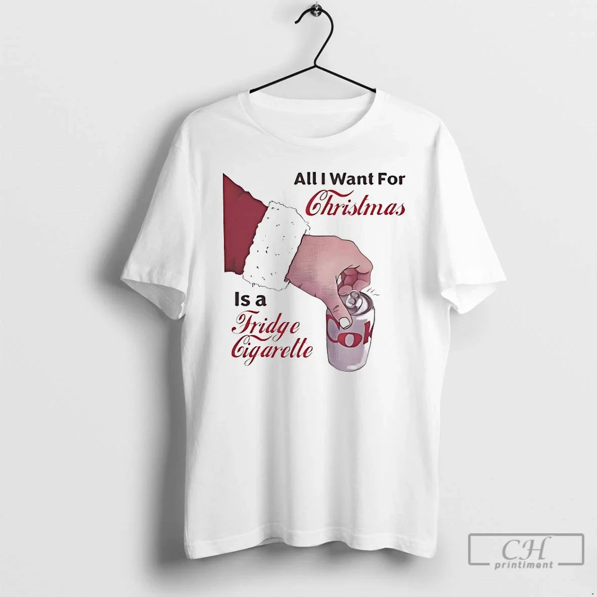 Classic All I Want For Christmas Is A Fridge - Adult & Kids T-Shirts, Sweatshirts & Hoodies apparel design preview 1