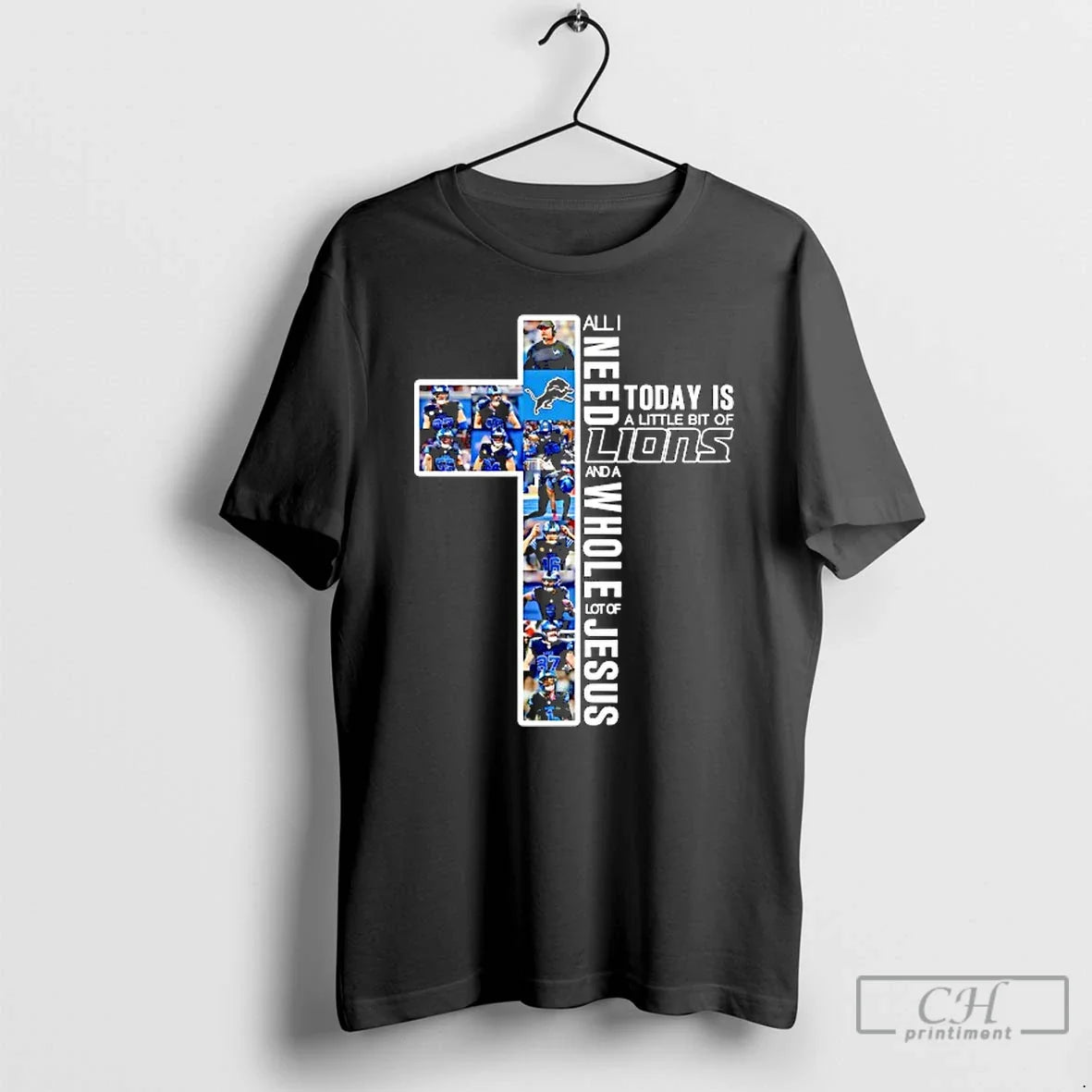 Classic All I Need Today Is A Little Bit Of Detroit - Adult & Kids T-Shirts, Sweatshirts & Hoodies apparel design preview 1