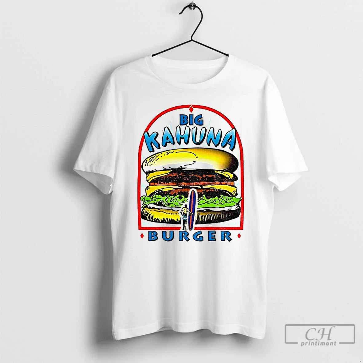 Classic Big Kahuna Burger Quentin Tarantino Robert - Adult & Kids T-Shirts, Sweatshirts & Hoodies apparel design preview 1