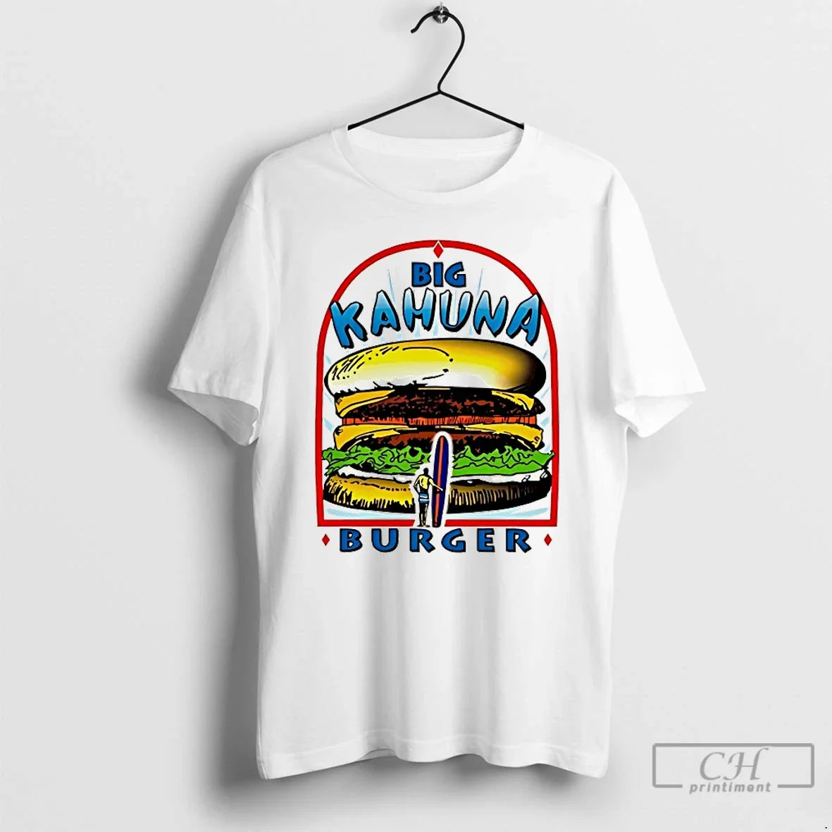 Classic Big Kahuna Burger - Adult & Kids T-Shirts, Sweatshirts & Hoodies apparel design preview 1
