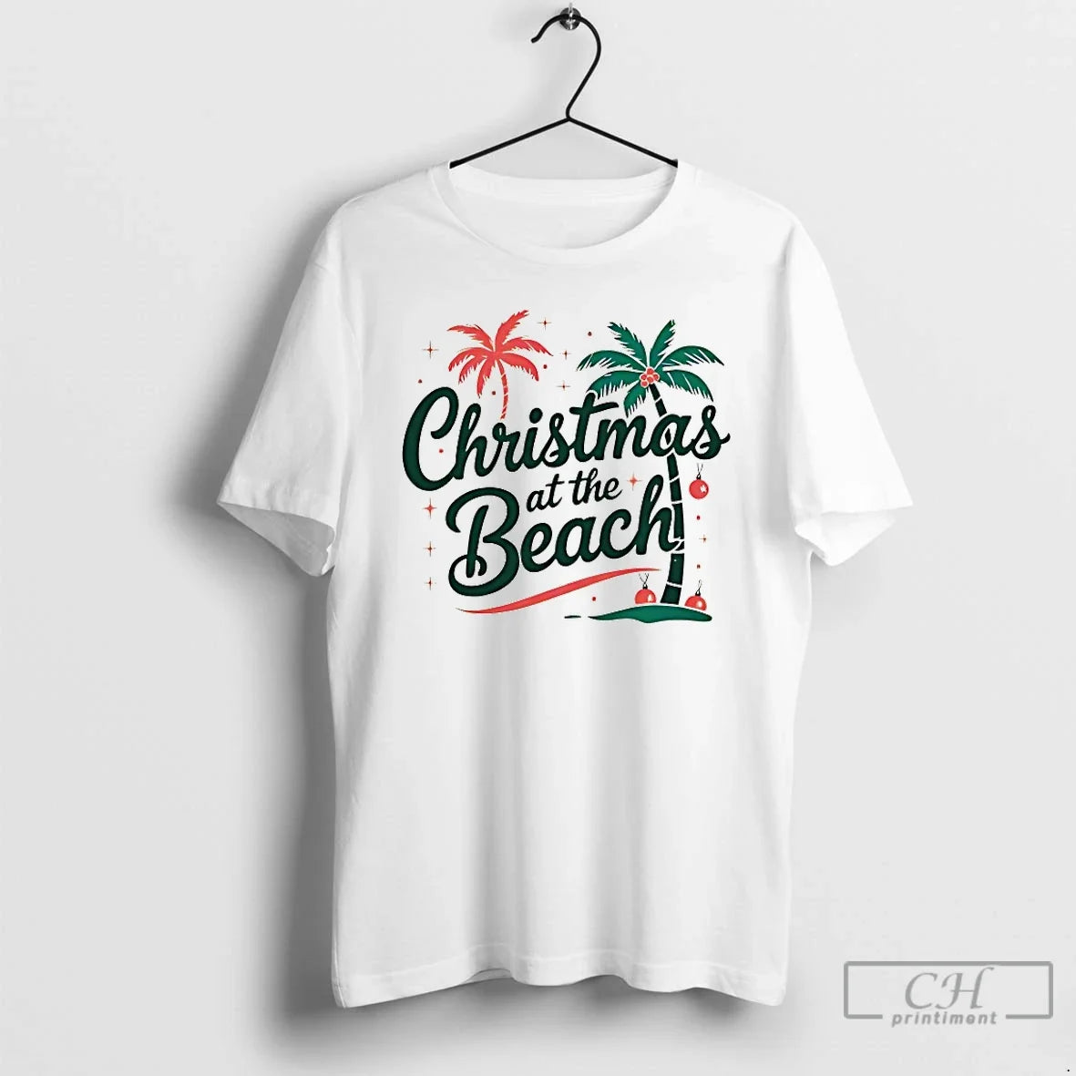 Classic Christmas At The Beach 2025 - Adult & Kids T-Shirts, Sweatshirts & Hoodies apparel design preview 1