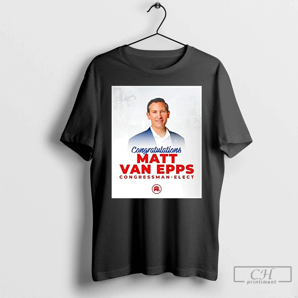 Classic Congratulations Matt Van Epps Congressman - Adult & Kids T-Shirts, Sweatshirts & Hoodies apparel design preview 1