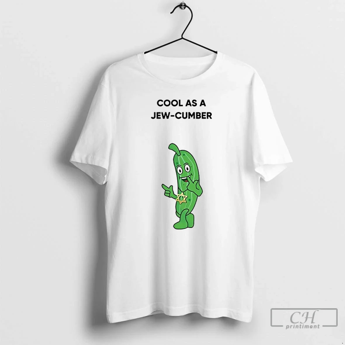 Classic Cool As A Jew Cumber - Adult & Kids T-Shirts, Sweatshirts & Hoodies apparel design preview 1