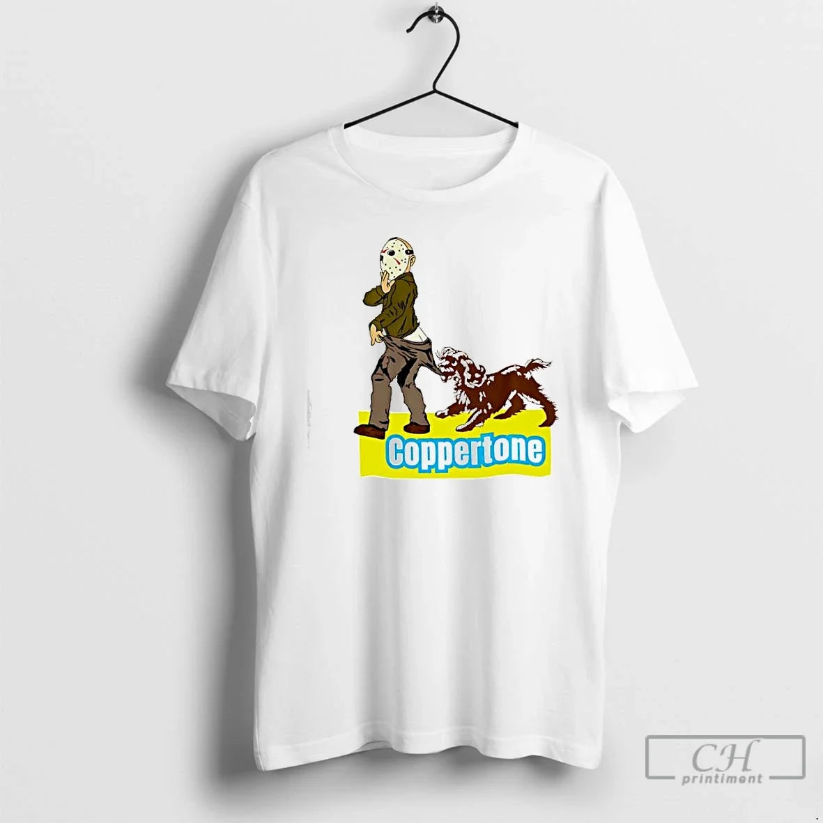 Classic Coppertone Mask Dog Graphic - Adult & Kids T-Shirts, Sweatshirts & Hoodies apparel design preview 1