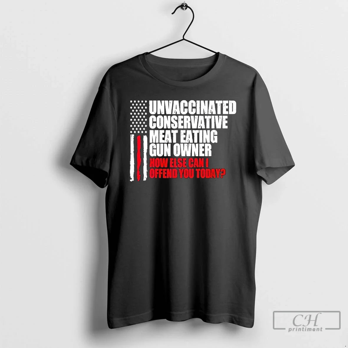 Classic Crews Control Unvaccinated Conservative Meat - Adult & Kids T-Shirts, Sweatshirts & Hoodies apparel design preview 1