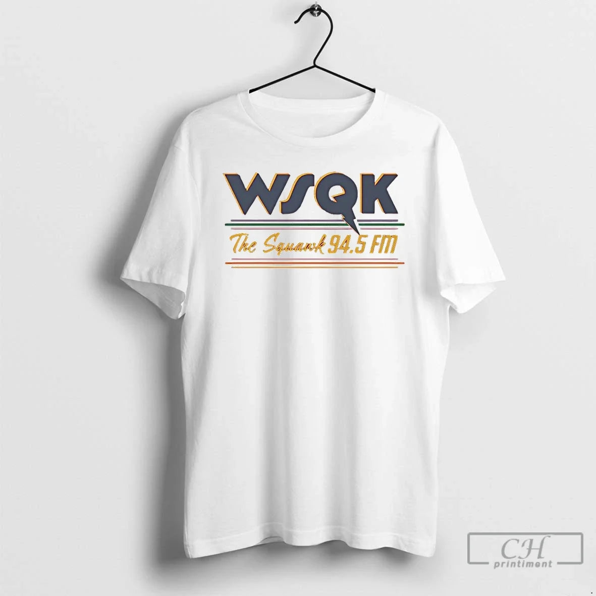 Classic Dustin Henderson Wsqk The Squawk 94 5 Fm - Adult & Kids T-Shirts, Sweatshirts & Hoodies apparel design preview 1