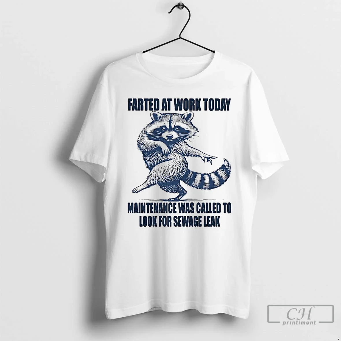 Classic Farted At Work Today Maintenance Was Called - Adult & Kids T-Shirts, Sweatshirts & Hoodies apparel design preview 1