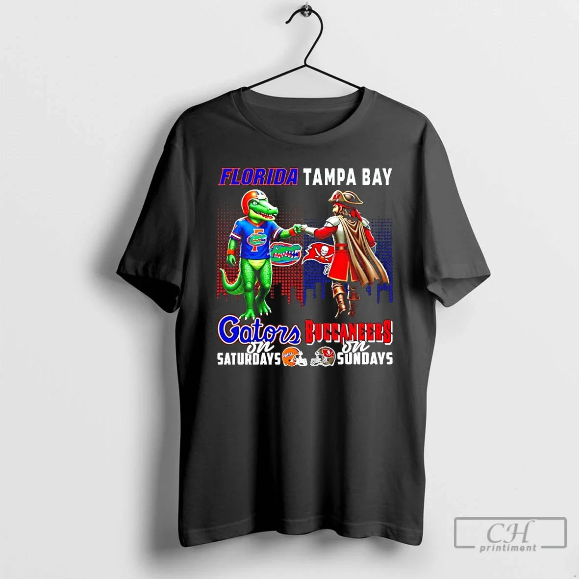 Classic Florida Gators On Saturdays Vs Tampa Bay - Adult & Kids T-Shirts, Sweatshirts & Hoodies apparel design preview 1