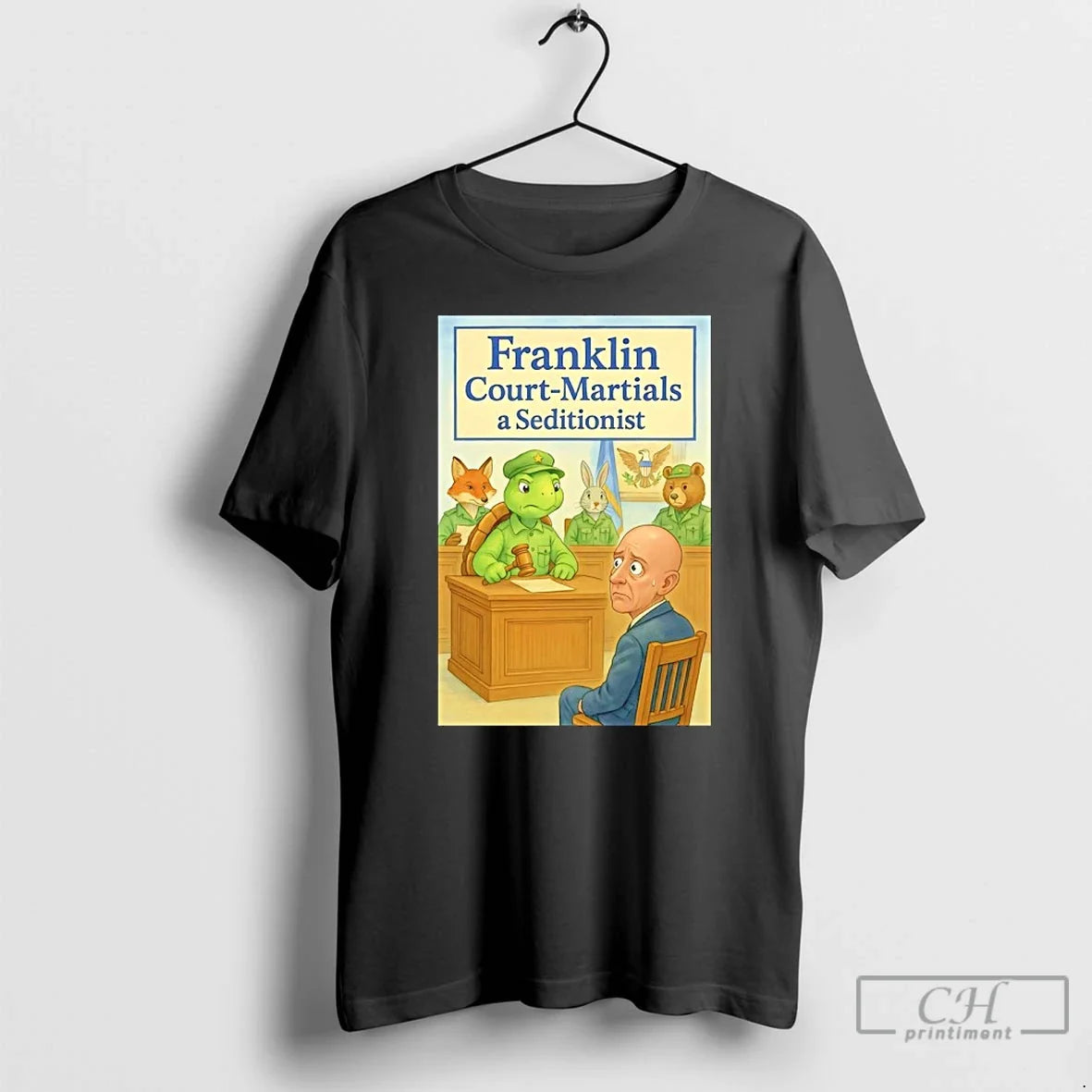 Classic Franklin Court Martials A Seditionist - Adult & Kids T-Shirts, Sweatshirts & Hoodies apparel design preview 1