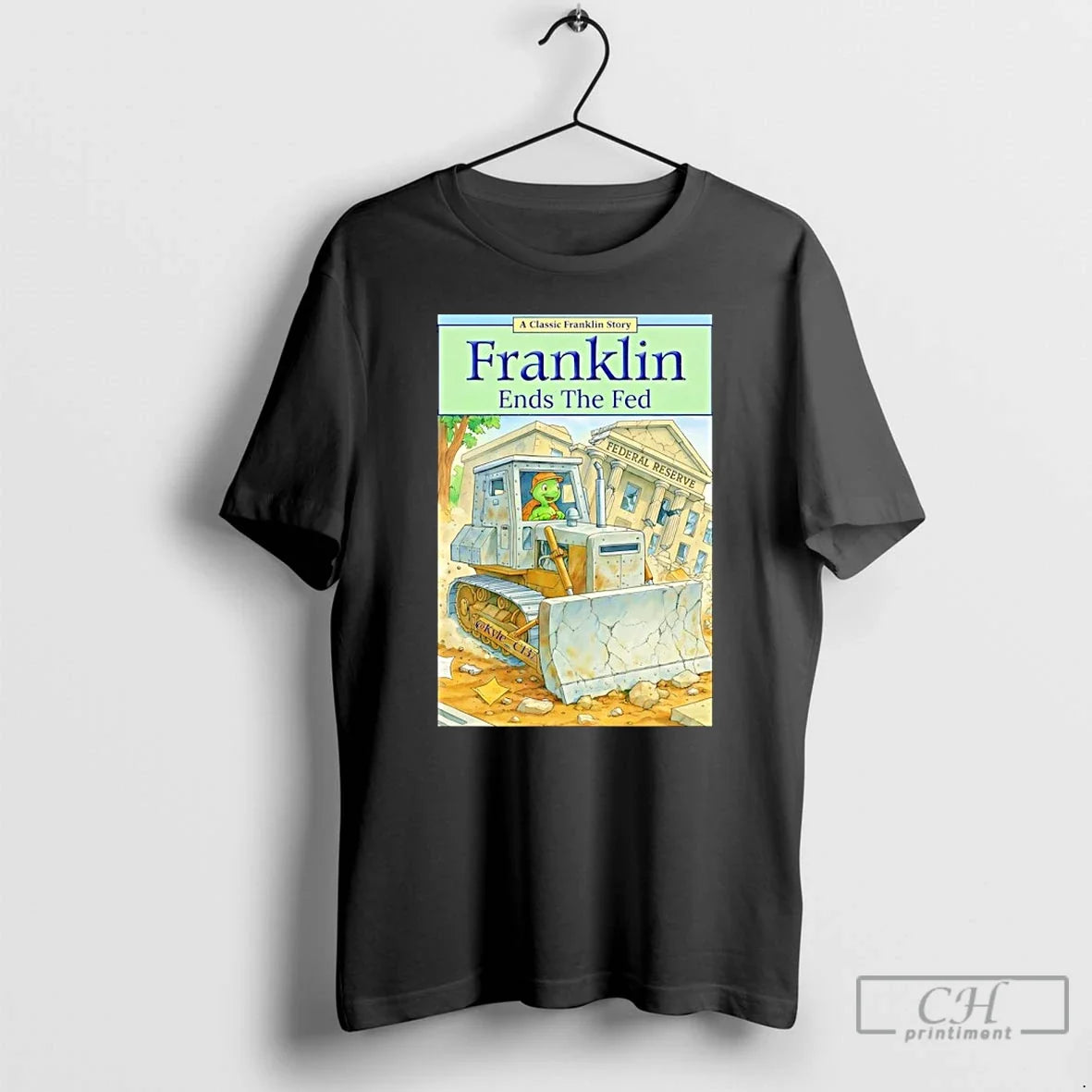 Classic Franklin Ends The Fed Federal Reserve - Adult & Kids T-Shirts, Sweatshirts & Hoodies apparel design preview 1