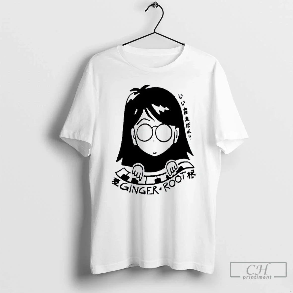 Classic Ginger Root Cam Face - Adult & Kids T-Shirts, Sweatshirts & Hoodies apparel design preview 1
