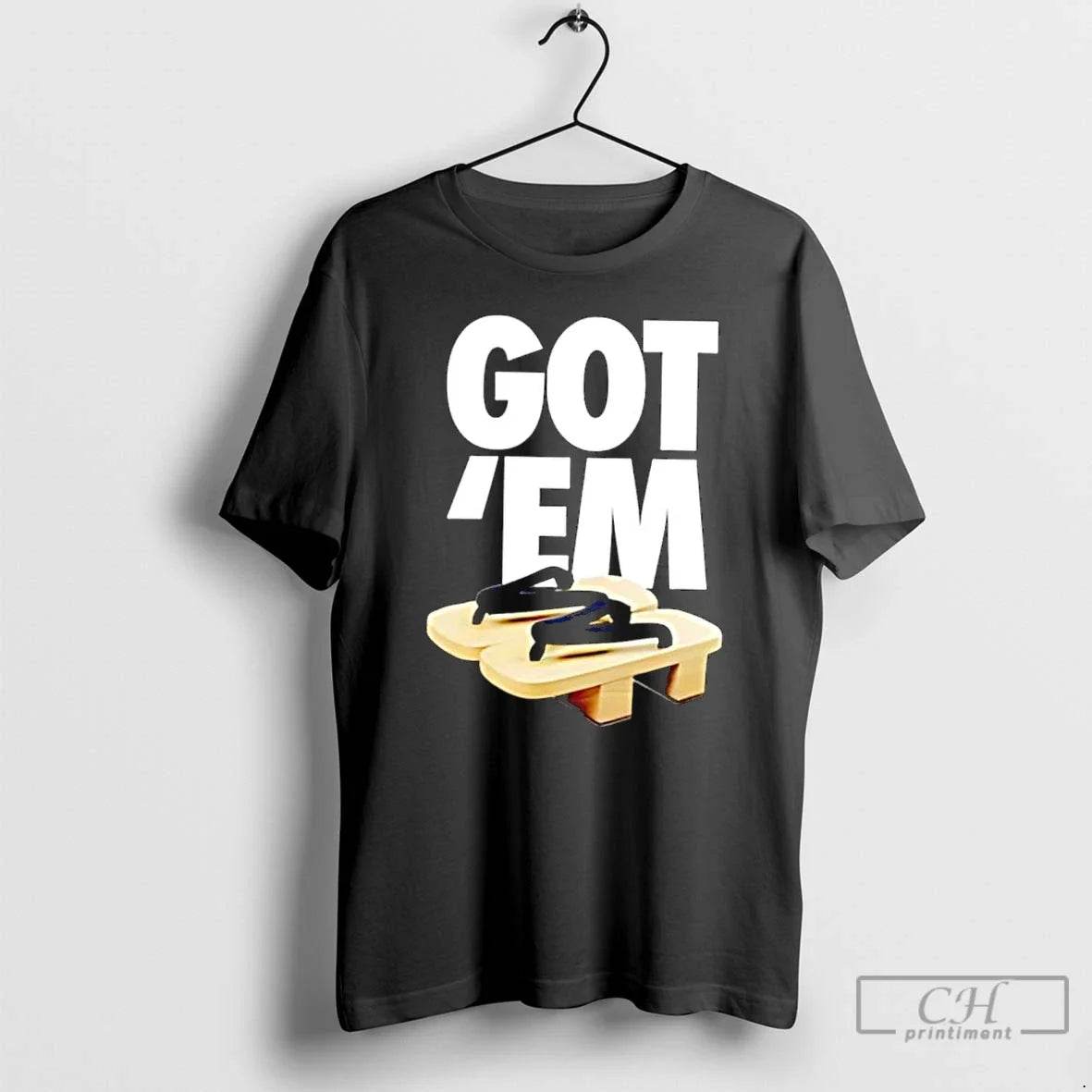 Classic Got Em Wooden Sandals - Adult & Kids T-Shirts, Sweatshirts & Hoodies apparel design preview 1