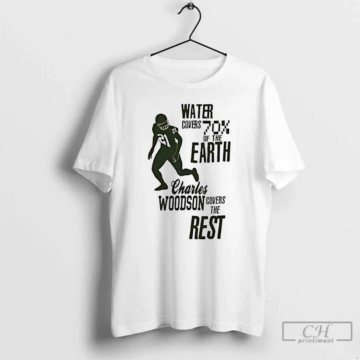 Classic Green Bay Packers Water Covers 70 Of The - Adult & Kids T-Shirts, Sweatshirts & Hoodies apparel design preview 1
