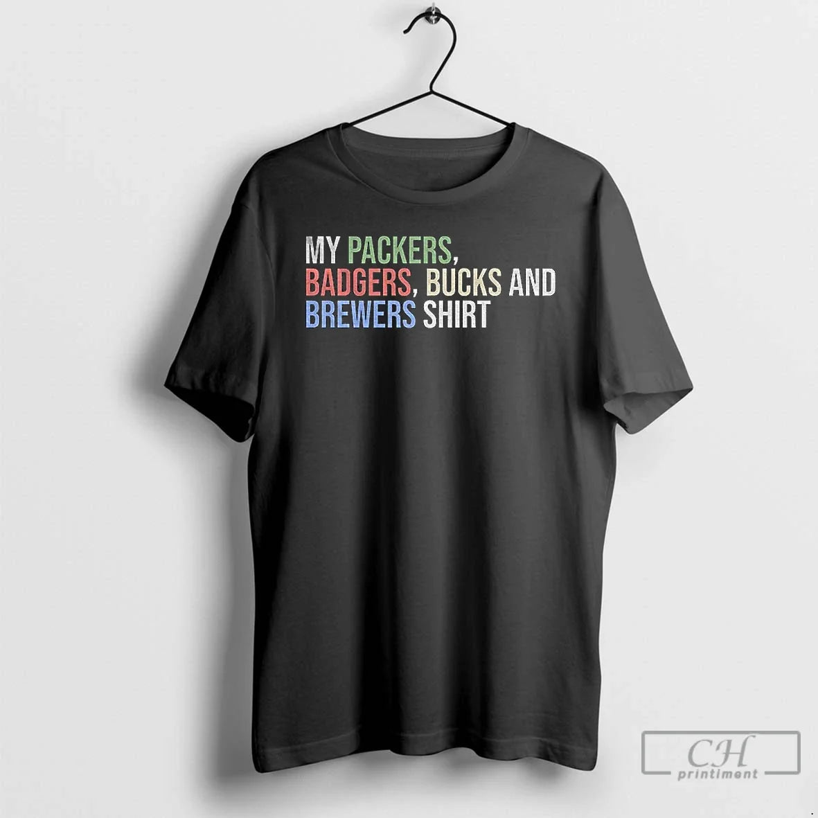 Classic Green Bay Packers My Badgers Bucks And - Adult & Kids T-Shirts, Sweatshirts & Hoodies apparel design preview 1