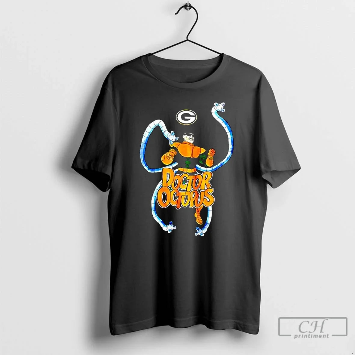 Classic Green Bay Packers X Doctor Octopus Player - Adult & Kids T-Shirts, Sweatshirts & Hoodies apparel design preview 1