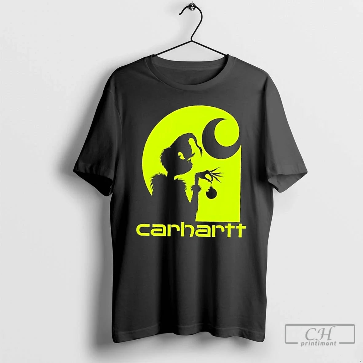Classic Grinch Carhartt Christmas - Adult & Kids T-Shirts, Sweatshirts & Hoodies apparel design preview 1