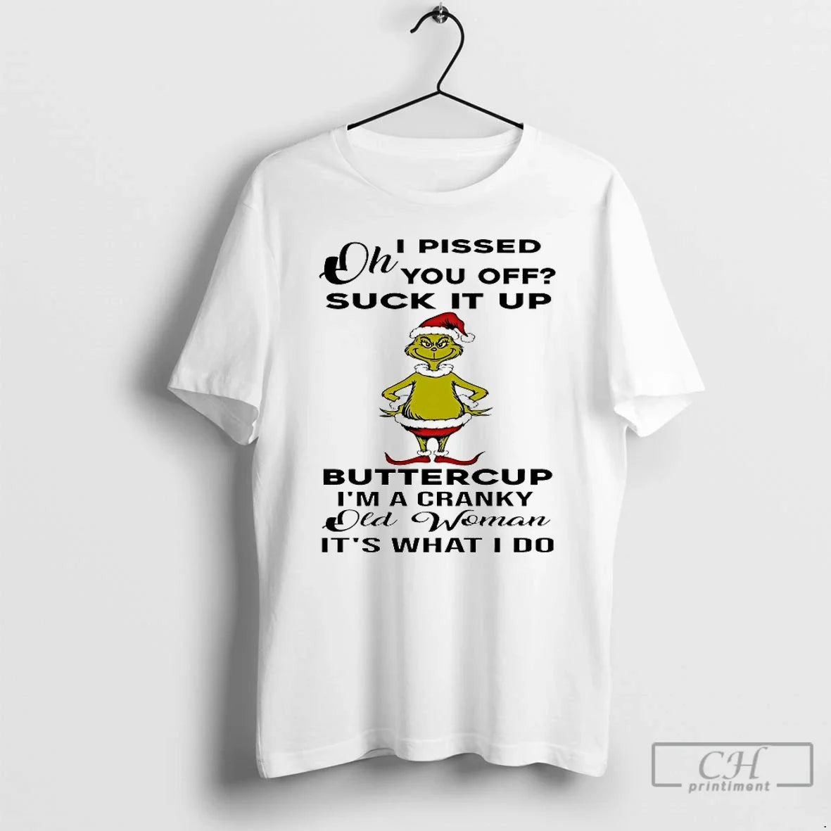 Classic Grinch Oh I Pissed You Off Suck It Up - Adult & Kids T-Shirts, Sweatshirts & Hoodies apparel design preview 1