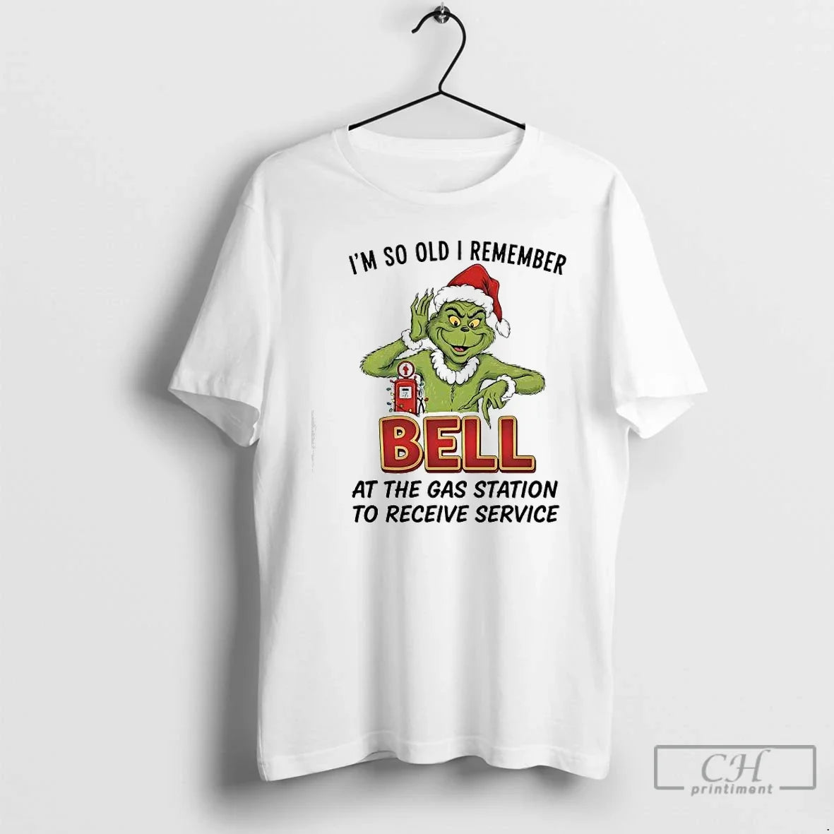 Classic Grinch Santa Im So Old I Remember Driving - Adult & Kids T-Shirts, Sweatshirts & Hoodies apparel design preview 1