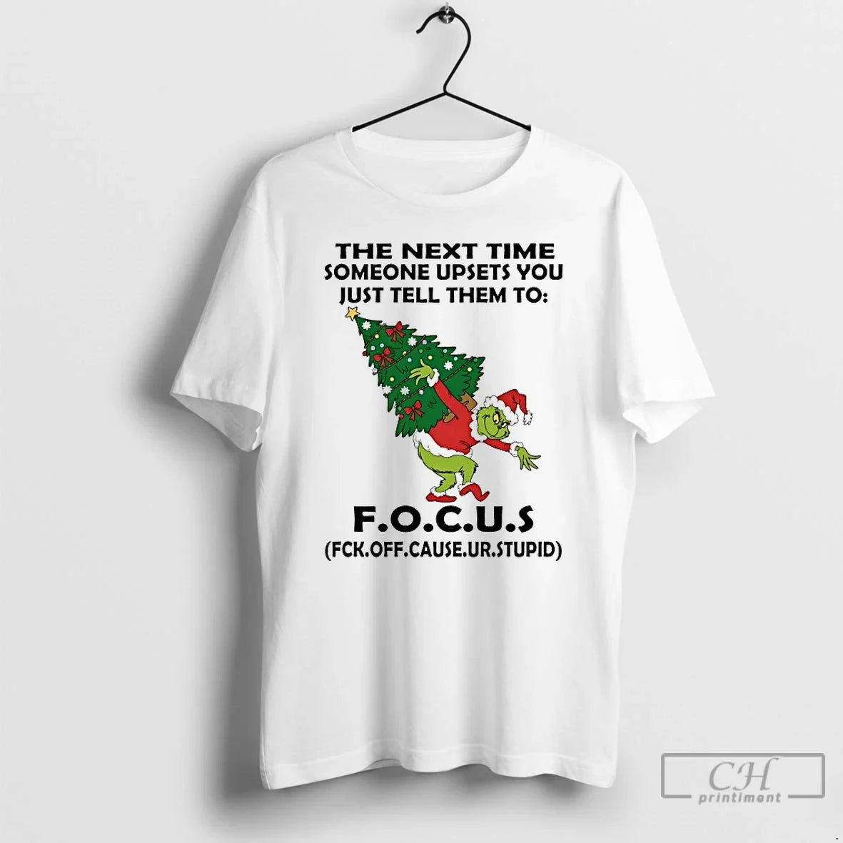 Classic Grinch The Next Time Someone Upsets You Just - Adult & Kids T-Shirts, Sweatshirts & Hoodies apparel design preview 1