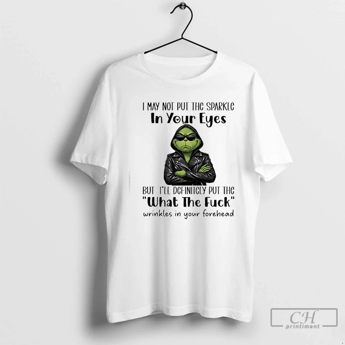 Classic Grinch Jacket I May Not Put The Sparkle In - Adult & Kids T-Shirts, Sweatshirts & Hoodies apparel design preview 1