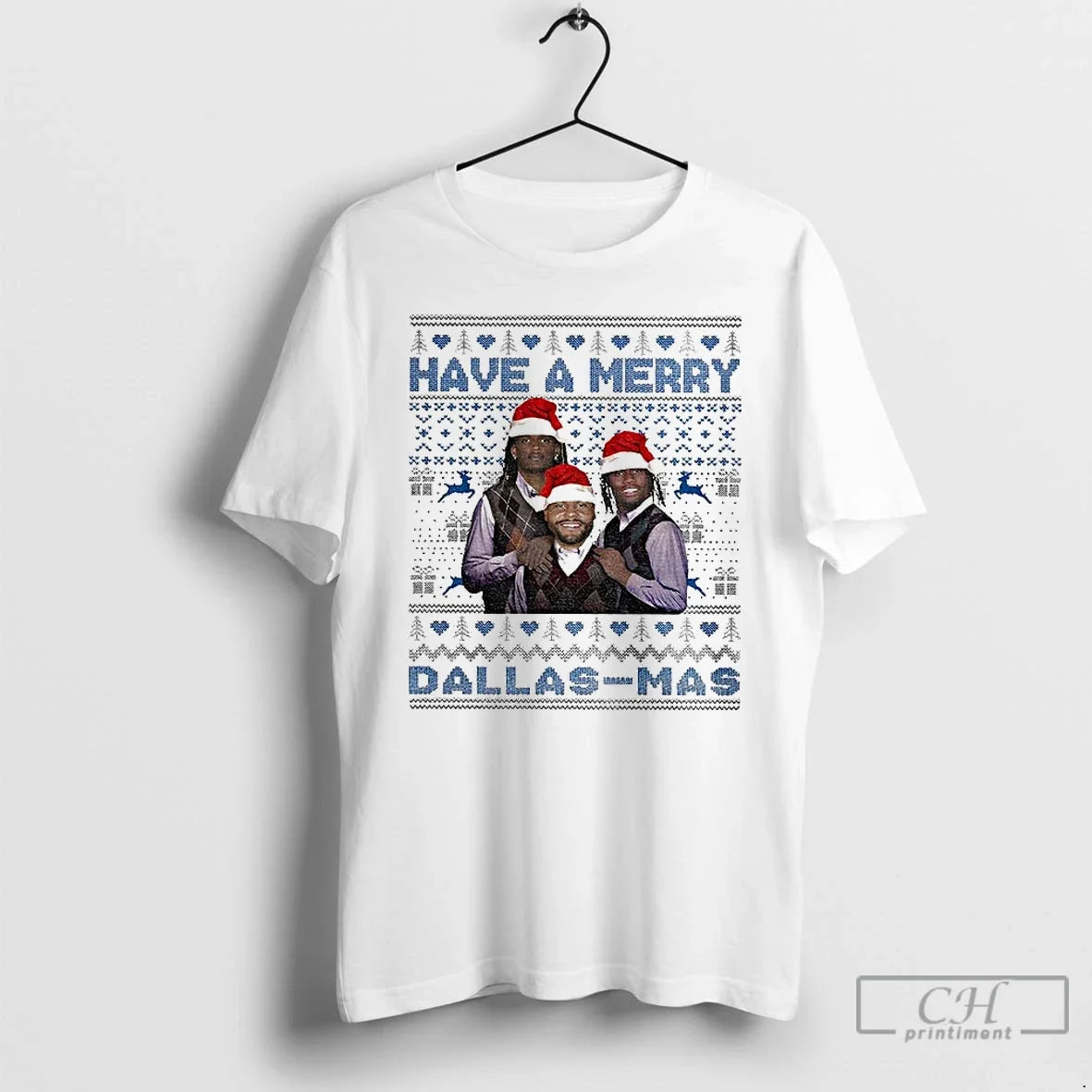 Classic Have A Merry Dallas Mas Ceedee Lamb Dak - Adult & Kids T-Shirts, Sweatshirts & Hoodies apparel design preview 1
