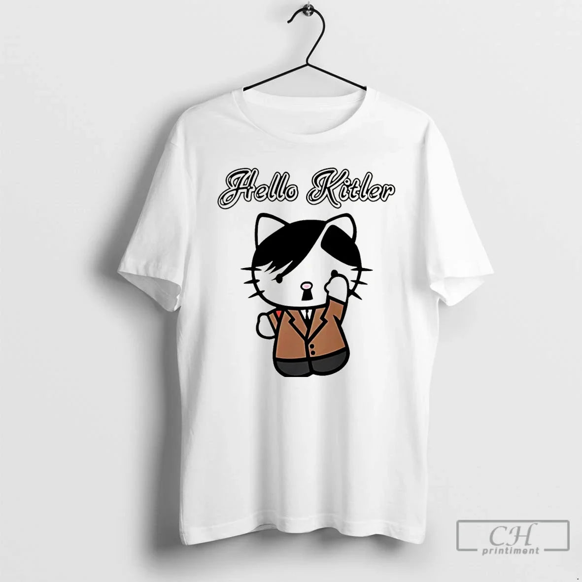 Classic Hello Kitler Set Hitler Christmas - Adult & Kids T-Shirts, Sweatshirts & Hoodies apparel design preview 1