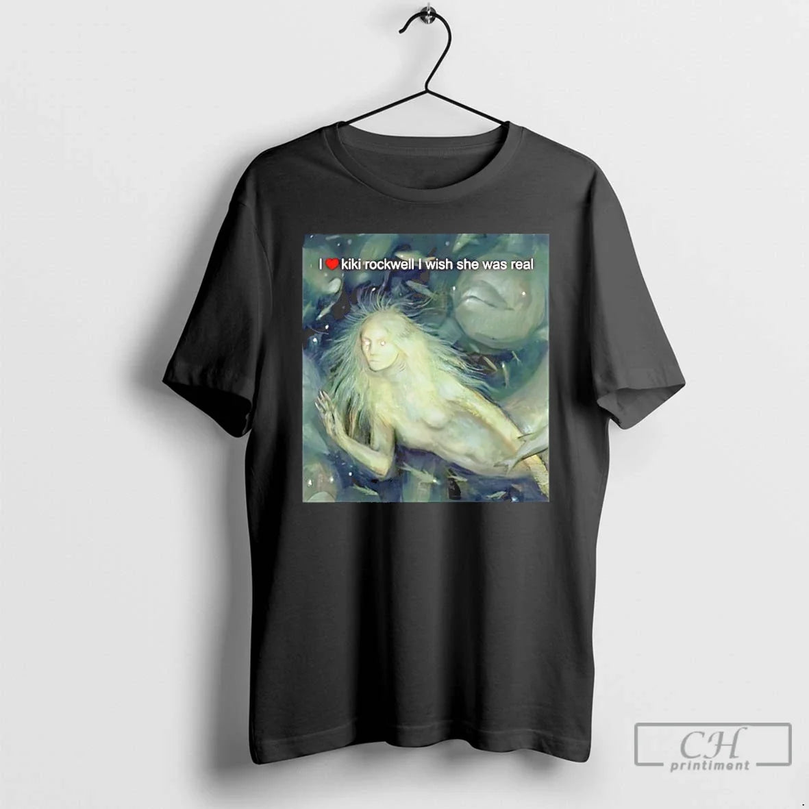 Classic I Love Kiki Rockwell Wish She Was Real Photo - Adult & Kids T-Shirts, Sweatshirts & Hoodies apparel design preview 1