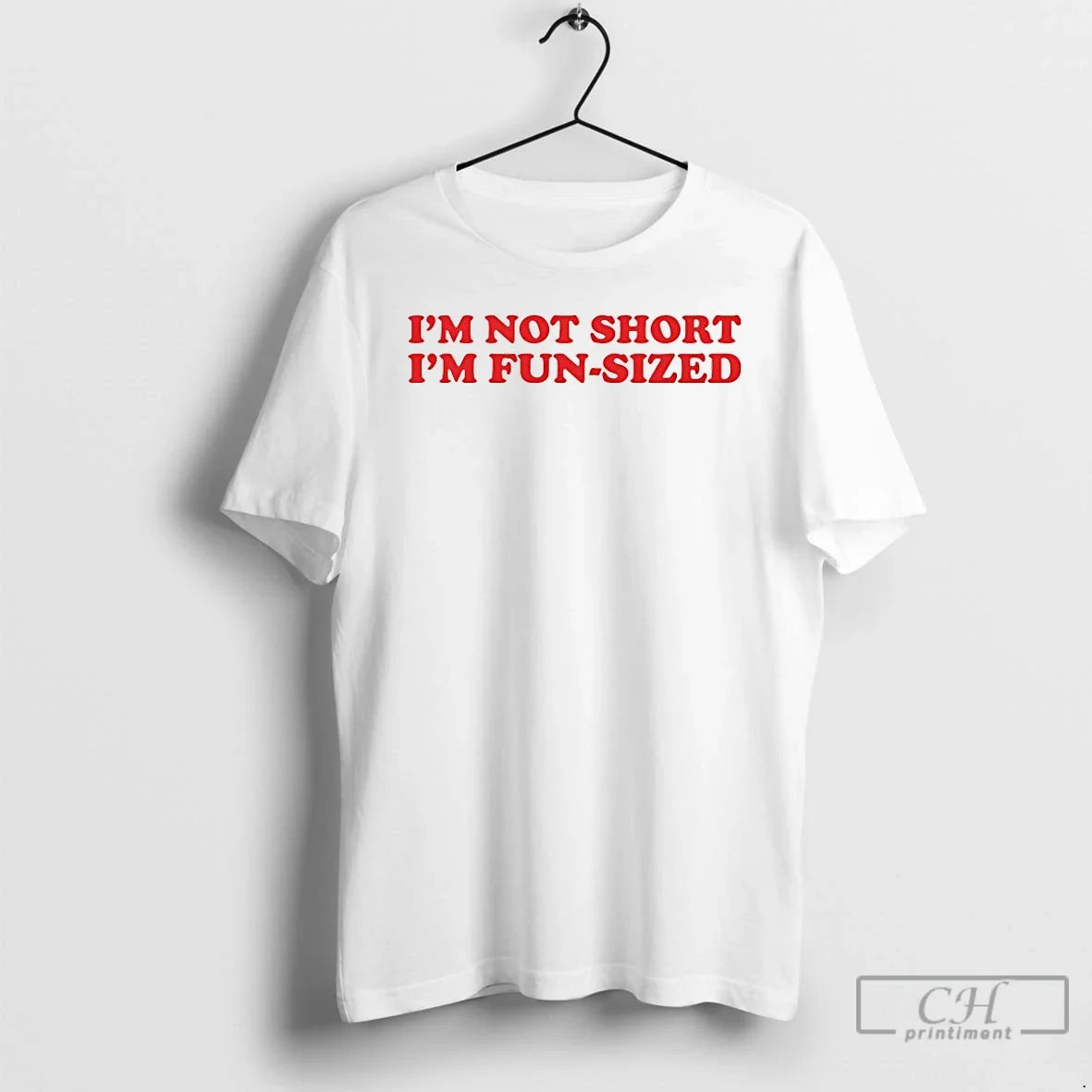 Classic Im Not Short Fun Sized - Adult & Kids T-Shirts, Sweatshirts & Hoodies apparel design preview 1