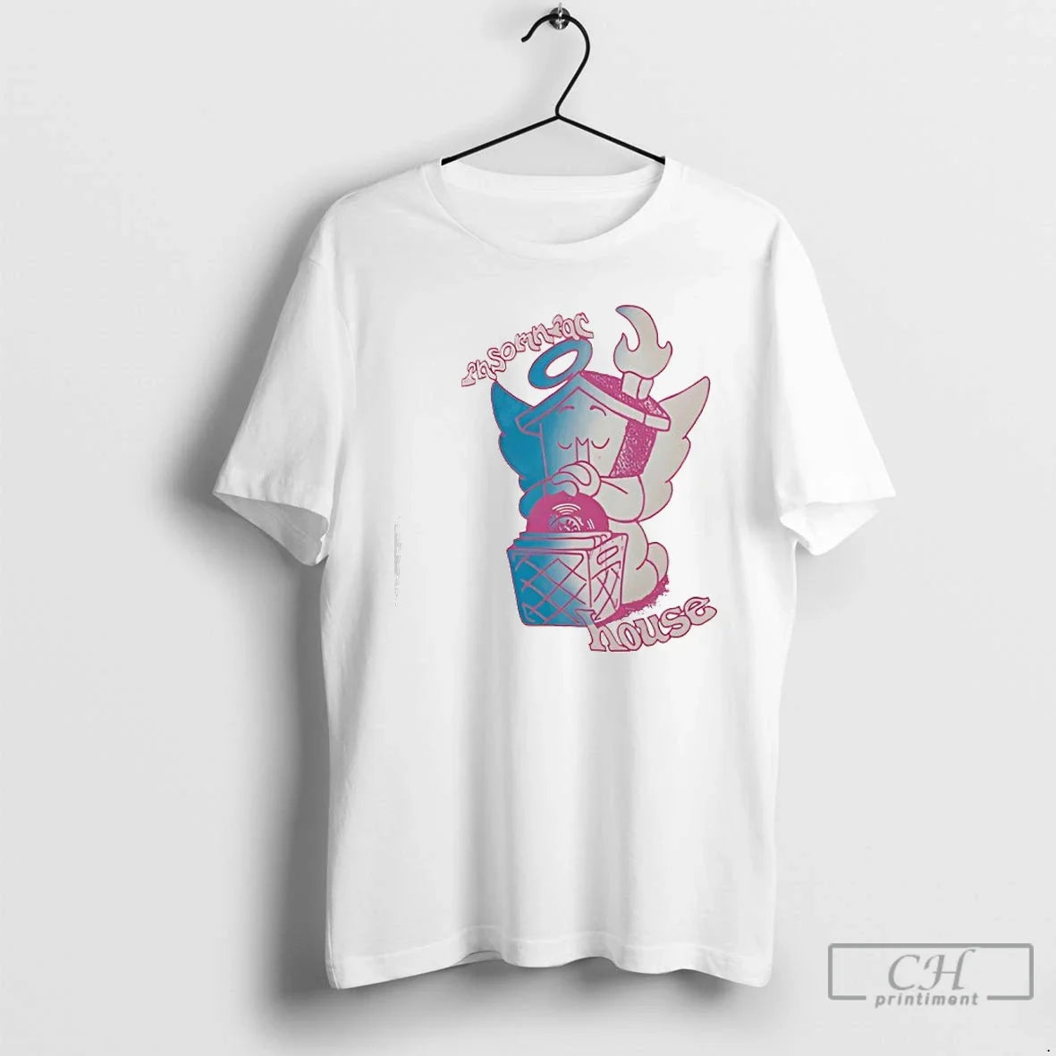 Classic Insomniac House Angel - Adult & Kids T-Shirts, Sweatshirts & Hoodies apparel design preview 1