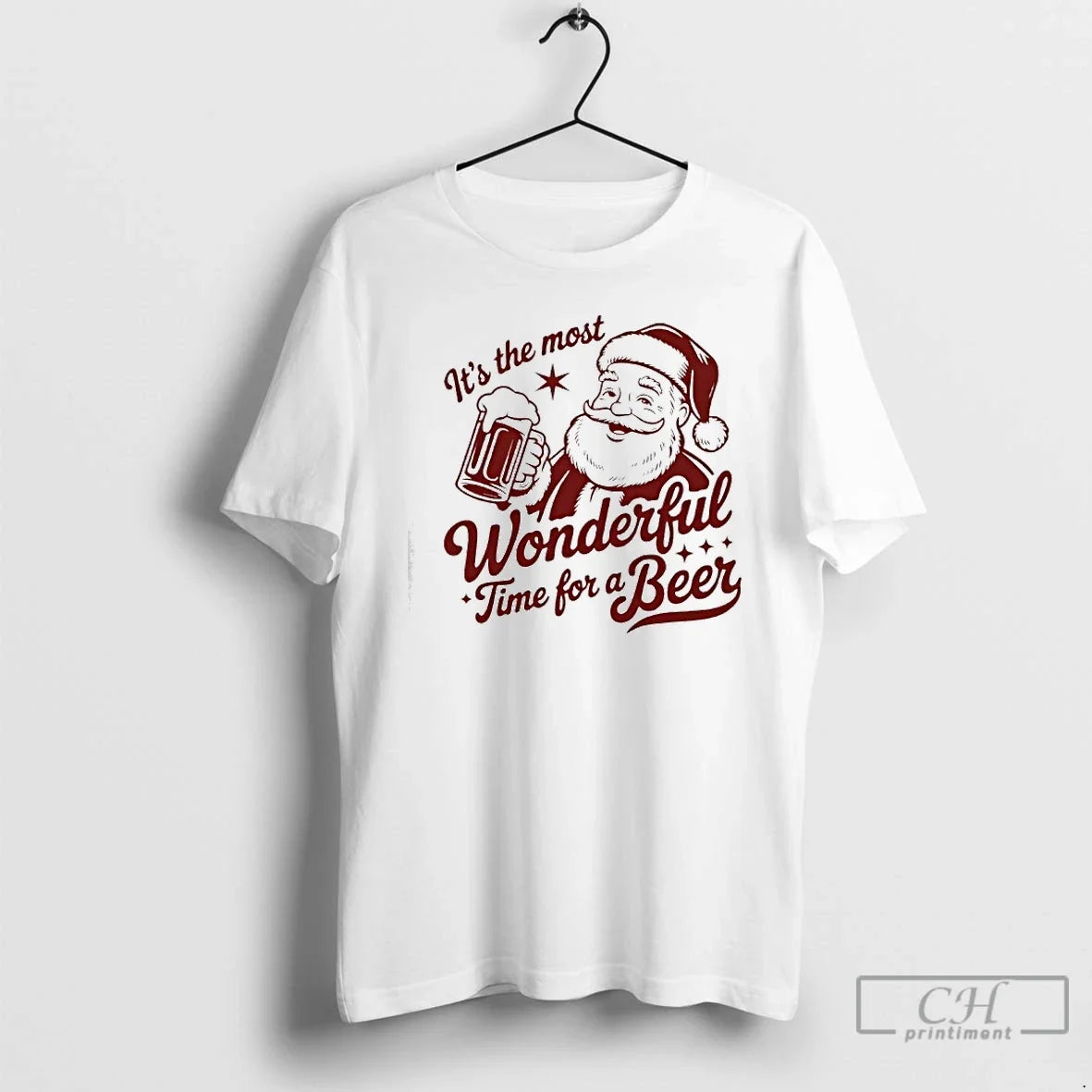 Classic Its The Most Wonderful Time For A Beer - Adult & Kids T-Shirts, Sweatshirts & Hoodies apparel design preview 1