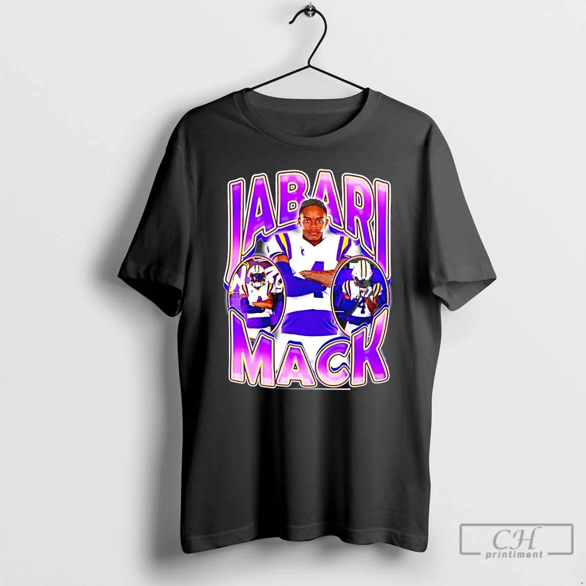 Classic Jabari Mack Bayou Lsu Athletics Dreams - Adult & Kids T-Shirts, Sweatshirts & Hoodies apparel design preview 1
