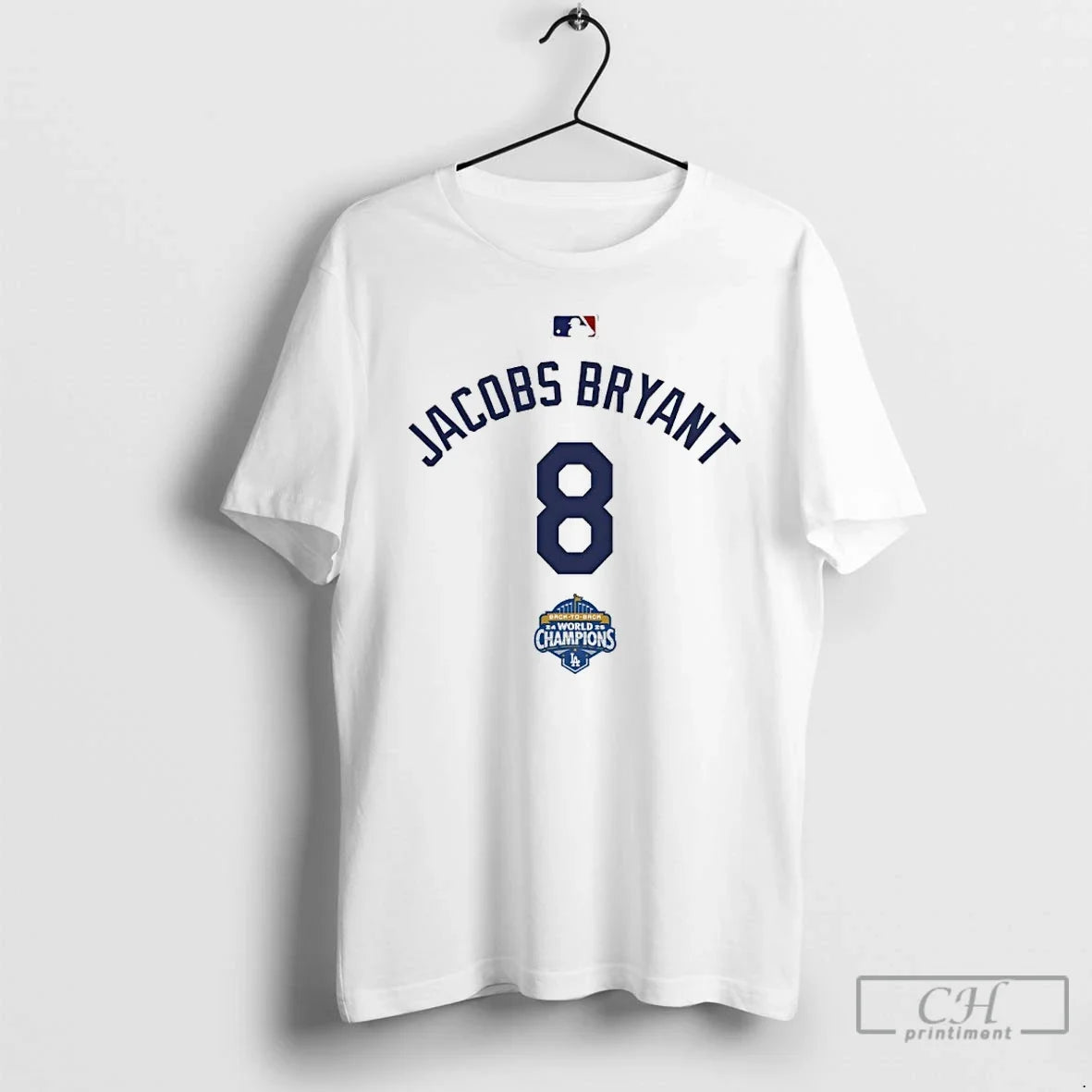 Classic Jacobs Bryant 8 Back To Champs World - Adult & Kids T-Shirts, Sweatshirts & Hoodies apparel design preview 1
