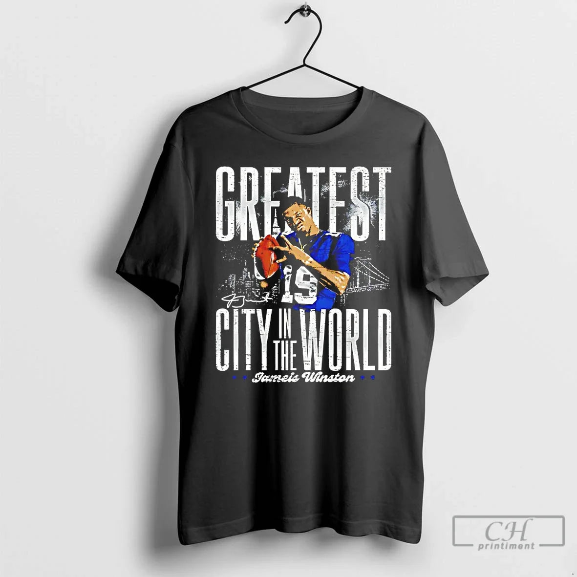 Classic Jameis Winston New York Greatest City In The - Adult & Kids T-Shirts, Sweatshirts & Hoodies apparel design preview 1