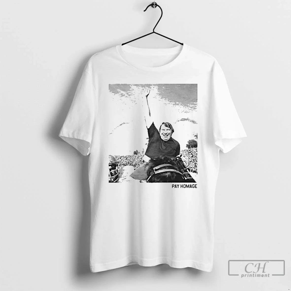 Classic John Madden Pay Homage - Adult & Kids T-Shirts, Sweatshirts & Hoodies apparel design preview 1