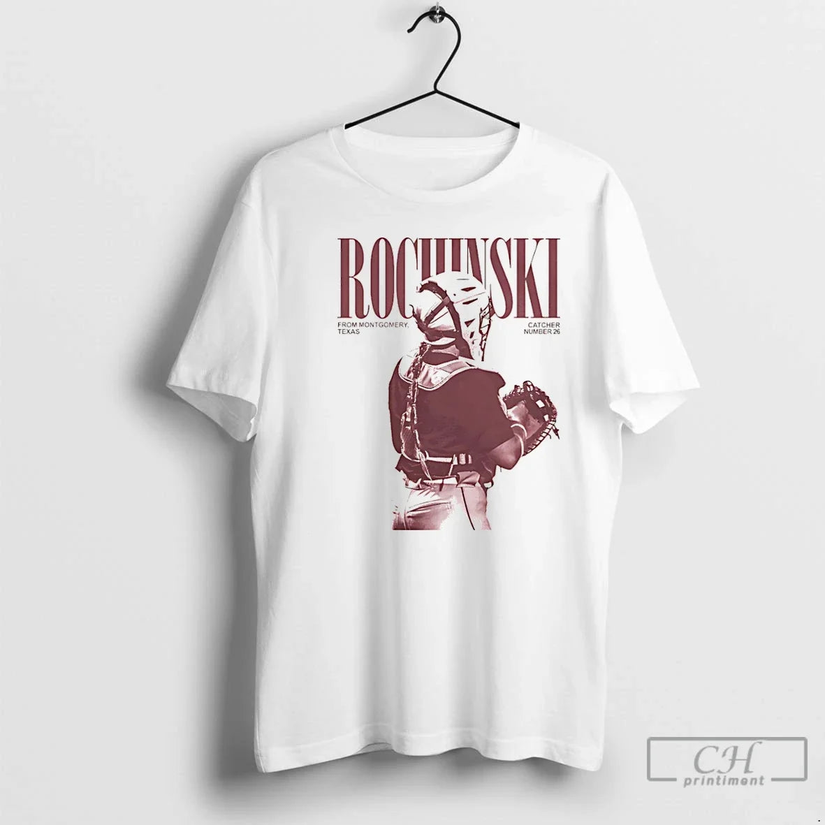 Classic Kalee Rochinski Utsa Softball Catcher Graphic - Adult & Kids T-Shirts, Sweatshirts & Hoodies apparel design preview 1