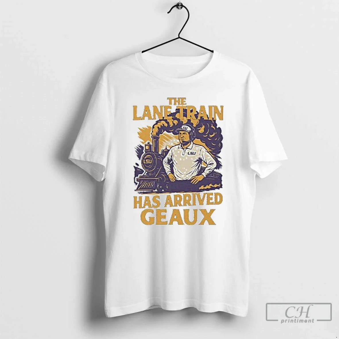 Classic Lane Kiffinn Lsuu Louisiana Tigers Train Has - Adult & Kids T-Shirts, Sweatshirts & Hoodies apparel design preview 1