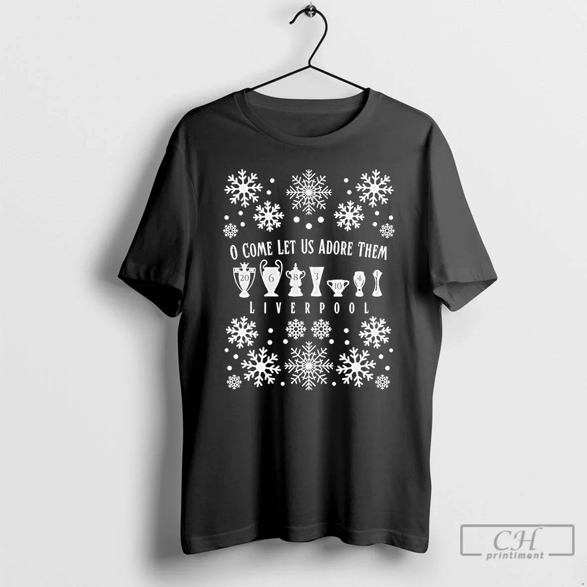 Classic Liverpool Fc O Come Let Us Adore Them - Adult & Kids T-Shirts, Sweatshirts & Hoodies apparel design preview 1
