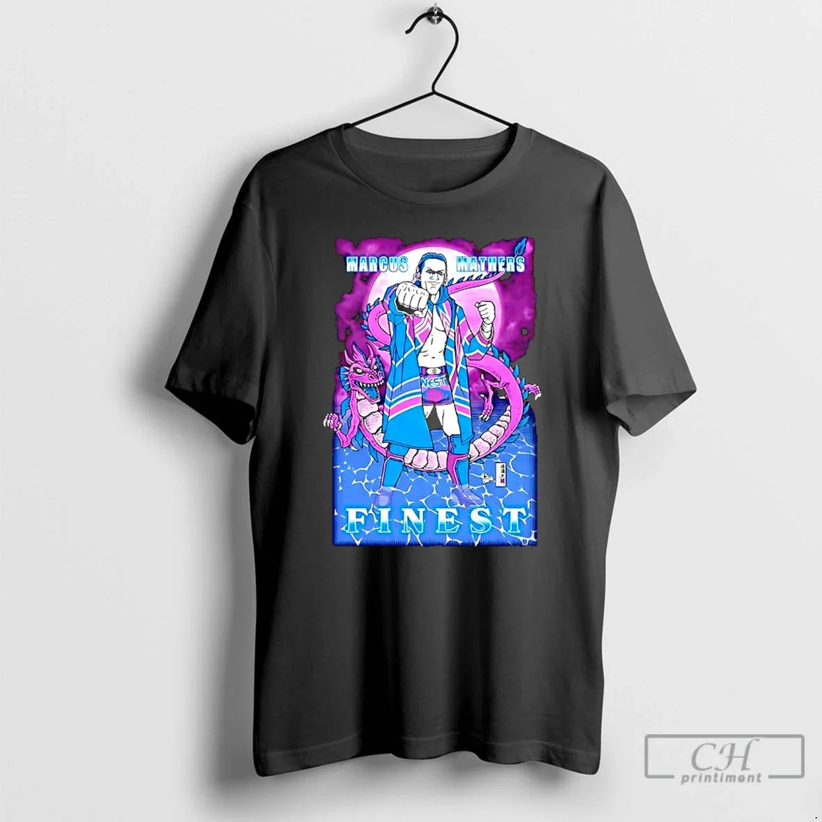 Classic Marcus Mathers Finest Professional Wrestling - Adult & Kids T-Shirts, Sweatshirts & Hoodies apparel design preview 1