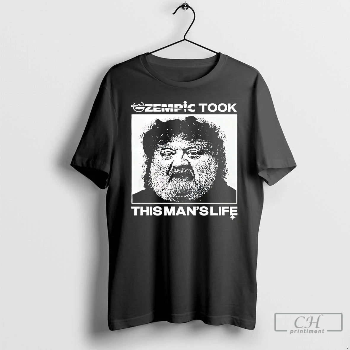 Classic Meat Canyon Ozempic Took This Mans Life - Adult & Kids T-Shirts, Sweatshirts & Hoodies apparel design preview 1