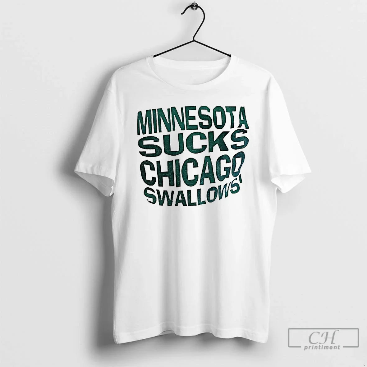 Classic Minnesota Sucks Chicago Swallows - Adult & Kids T-Shirts, Sweatshirts & Hoodies apparel design preview 1