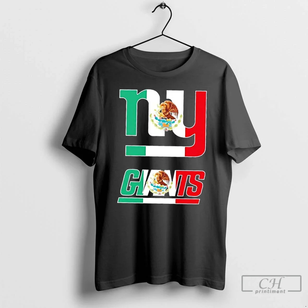 Classic New York Giants Football X Mexican Flag - Adult & Kids T-Shirts, Sweatshirts & Hoodies apparel design preview 1