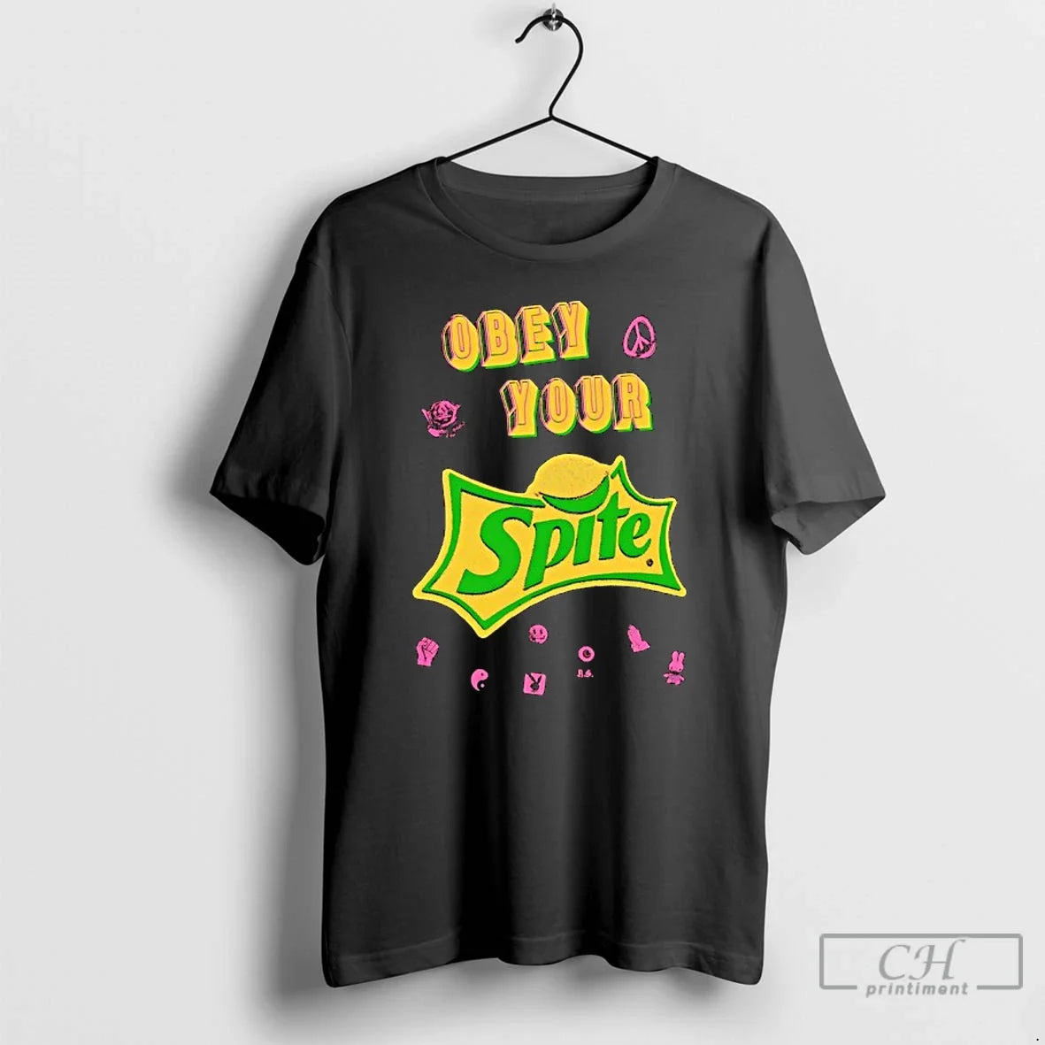Classic Obey Your Sprite Logo - Adult & Kids T-Shirts, Sweatshirts & Hoodies apparel design preview 1