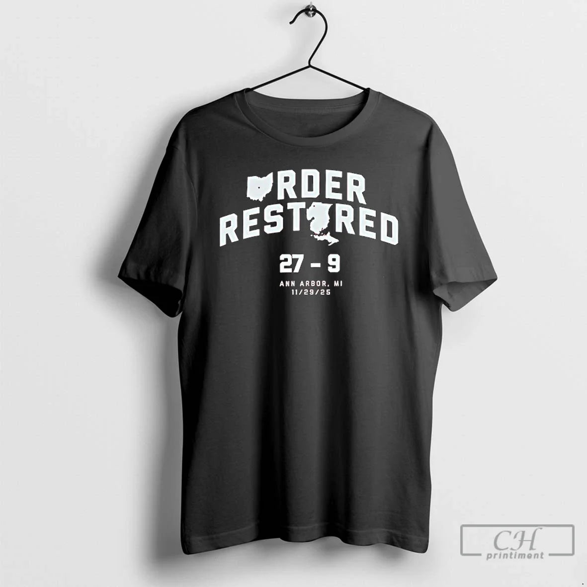 Classic Order Restored 27 9 Ann Arbor Mi Nov 29th - Adult & Kids T-Shirts, Sweatshirts & Hoodies apparel design preview 1
