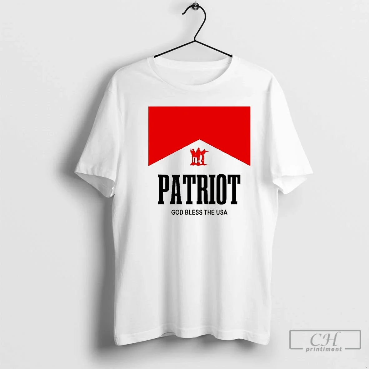 Classic Patriot God Bless The Usa Cigarette Christmas - Adult & Kids T-Shirts, Sweatshirts & Hoodies apparel design preview 1