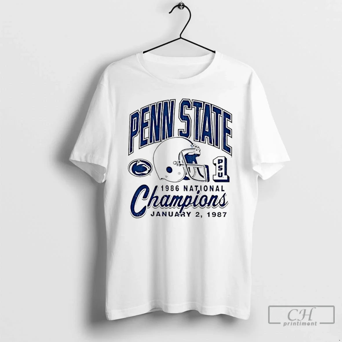 Classic Penn State Nittany Lions 1986 National - Adult & Kids T-Shirts, Sweatshirts & Hoodies apparel design preview 1