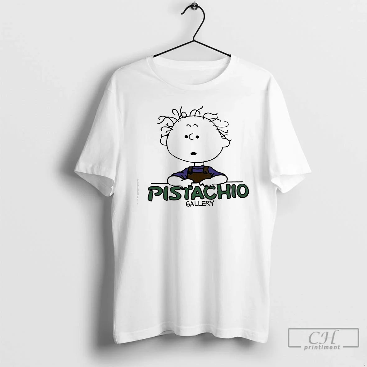 Classic Pistachio Gallery Drama T Peanuts Character - Adult & Kids T-Shirts, Sweatshirts & Hoodies apparel design preview 1