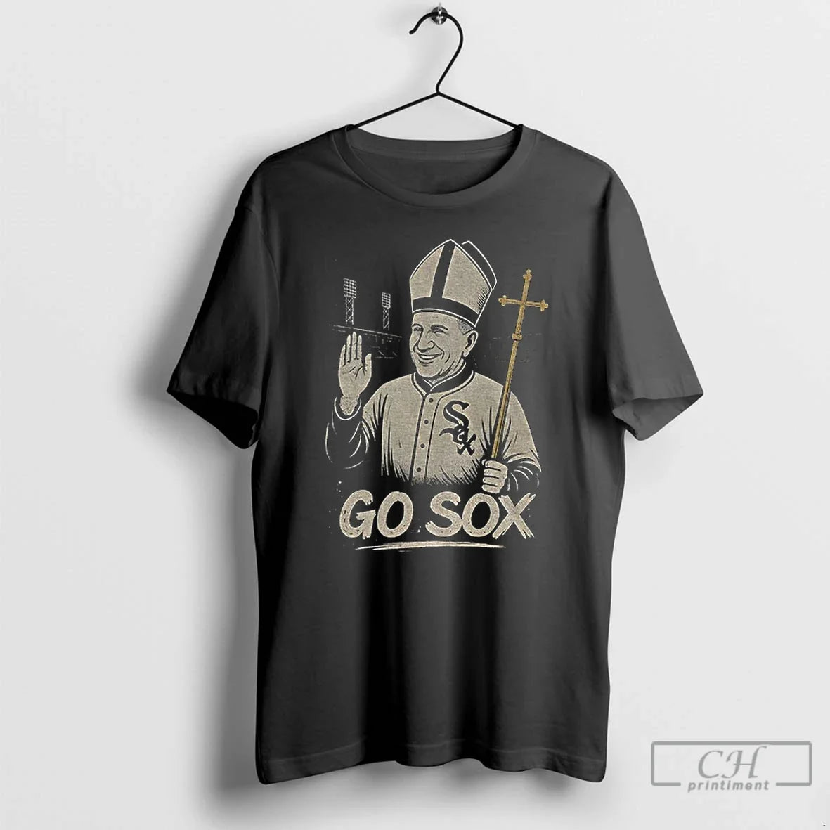 Classic Pope South Side Chicago White Sox Baseball - Adult & Kids T-Shirts, Sweatshirts & Hoodies apparel design preview 1