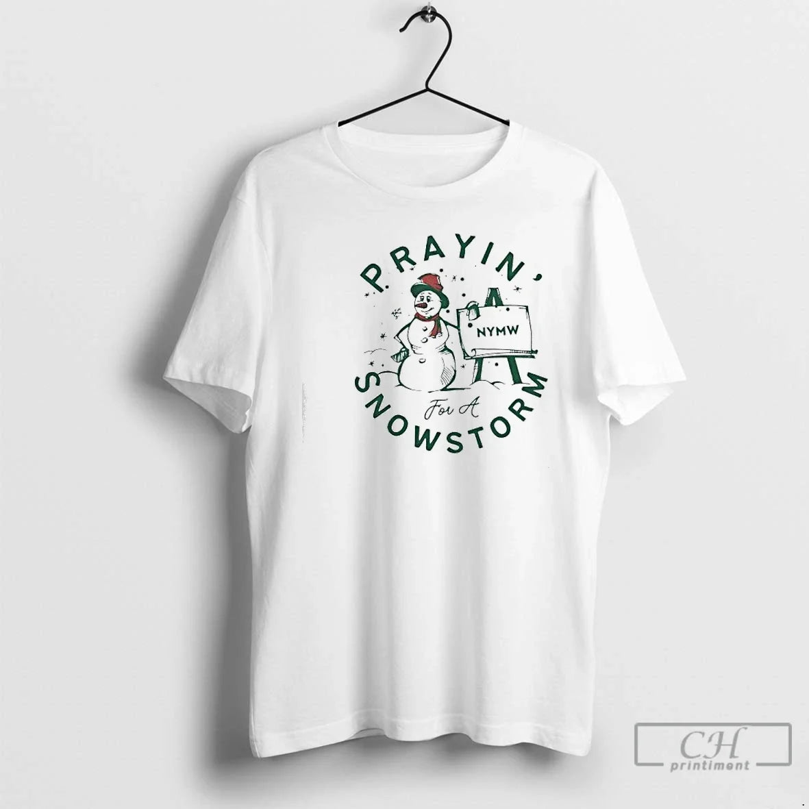 Classic Prayin For Snow Nymw Snowstorm Graphic - Adult & Kids T-Shirts, Sweatshirts & Hoodies apparel design preview 1